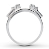 Thumbnail Image 2 of Previously Owned Diamond Enhancer Ring 1/3 ct tw 14K White Gold
