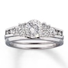 Thumbnail Image 4 of Previously Owned Diamond Enhancer Ring 1/3 ct tw 14K White Gold