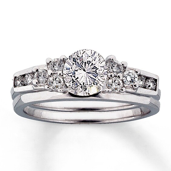 Thumbnail Image 4 of Previously Owned Diamond Enhancer Ring 1/3 ct tw 14K White Gold