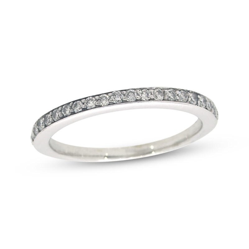 Main Image 1 of Previously Owned Diamond Anniversary Ring 1/4 ct tw Round-cut 14K White Gold
