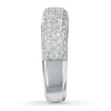 Thumbnail Image 3 of Previously Owned Diamond Anniversary Band 1 ct tw Round-cut 14K White Gold