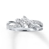 Thumbnail Image 0 of Previously Owned Diamond Engagement Ring 3/4 ct tw Round-cut 14K White Gold