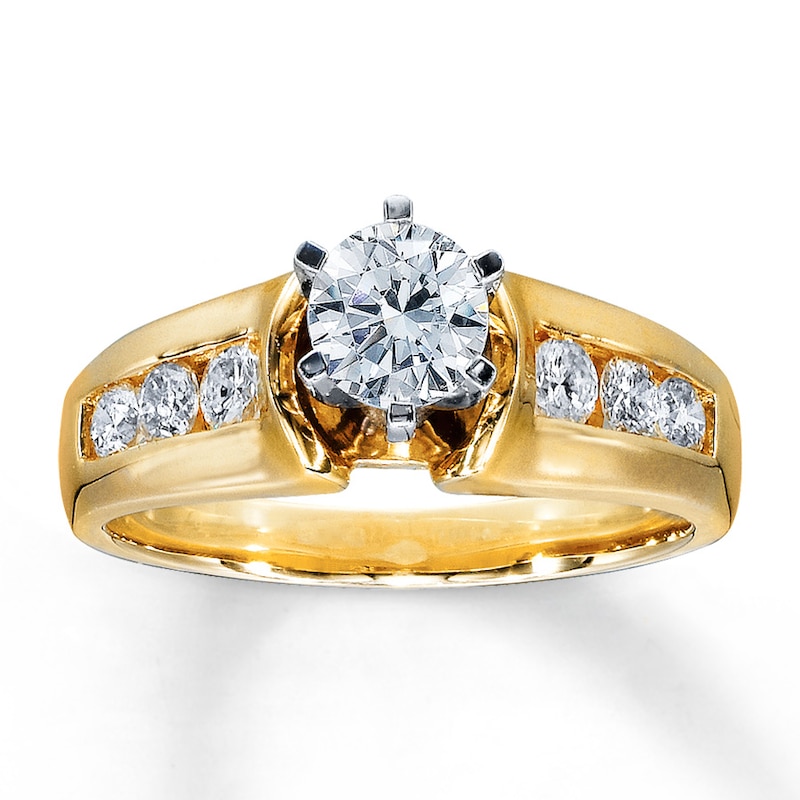 Main Image 1 of Previously Owned Ring 1 ct tw Diamonds 14K Yellow Gold
