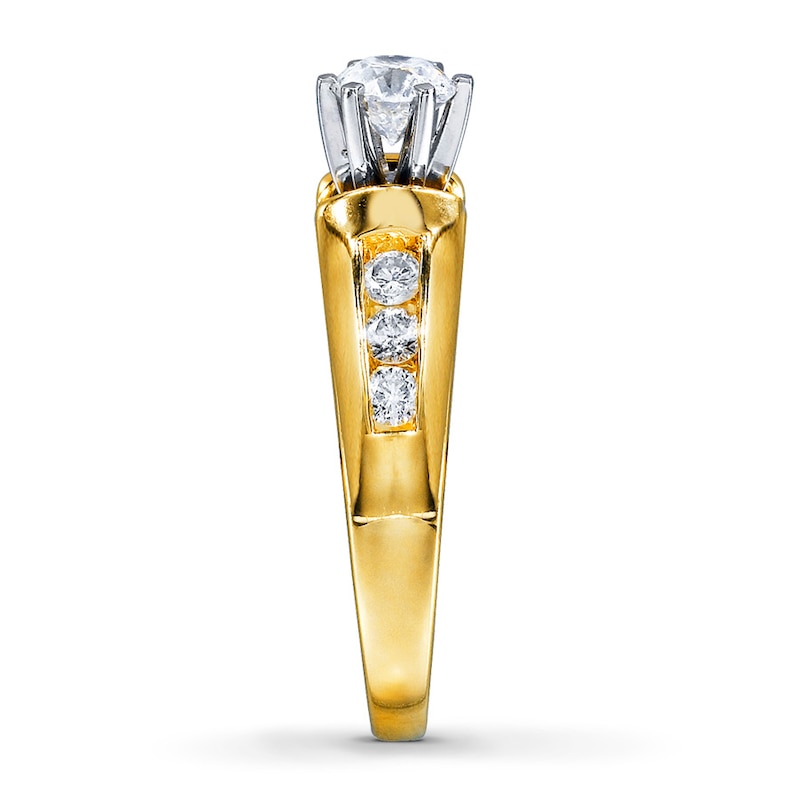 Main Image 3 of Previously Owned Ring 1 ct tw Diamonds 14K Yellow Gold