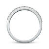 Thumbnail Image 2 of Previously Owned Diamond Wedding Band 1/5 ct tw Round-cut 14K White Gold