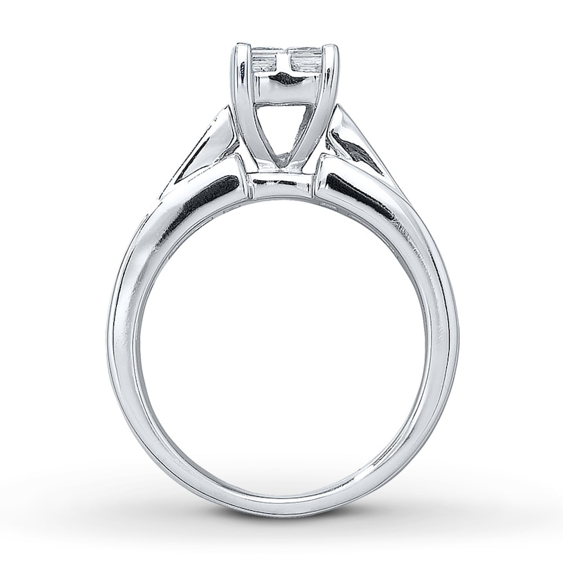 Main Image 2 of Previously Owned Ring 1 ct tw Diamonds 14K White Gold