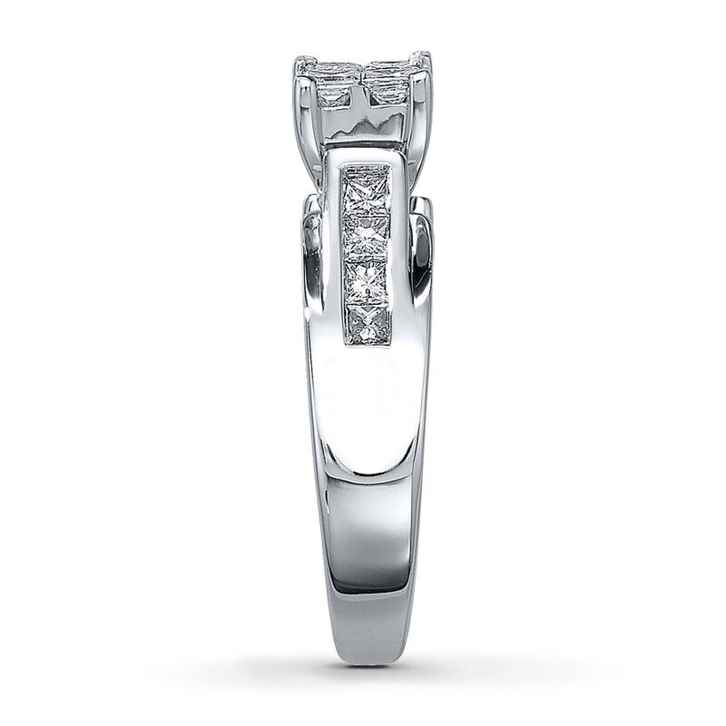 Main Image 3 of Previously Owned Ring 1 ct tw Diamonds 14K White Gold