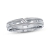 Thumbnail Image 1 of Previously Owned Diamond Wedding Band 1/8 ct tw Round-cut 14K White Gold