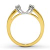 Thumbnail Image 2 of Previously Owned Diamond Enhancer Ring 1/5 ct tw Round-cut 14K Two-Tone Gold