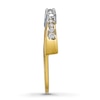 Thumbnail Image 3 of Previously Owned Diamond Enhancer Ring 1/5 ct tw Round-cut 14K Two-Tone Gold