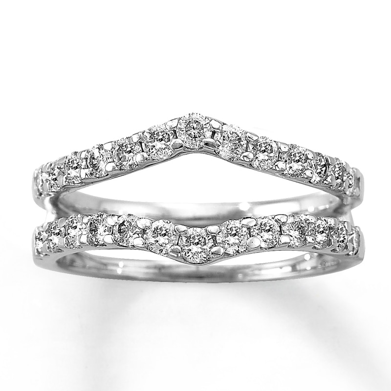 Main Image 1 of Previously Owned Diamond Enhancer Ring 1 ct tw 14K White Gold