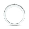 Thumbnail Image 2 of Previously Owned Diamond Wedding Band 1/4 ct tw Round-cut 14K White Gold