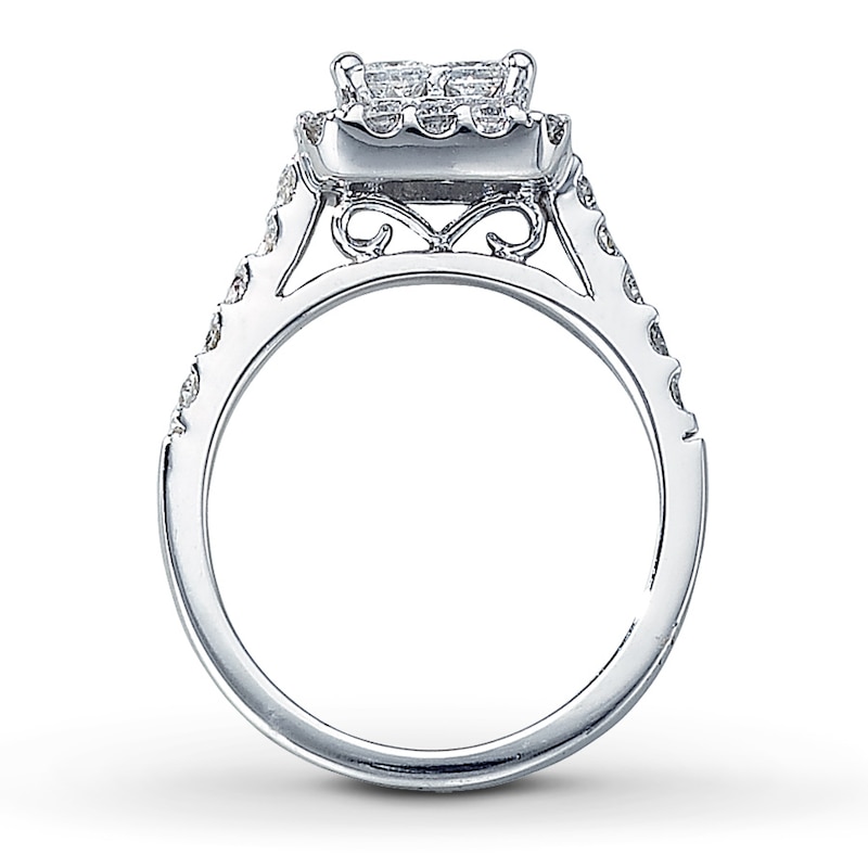 Main Image 2 of Previously Owned Ring 1-1/2 ct tw Diamonds 14K White Gold