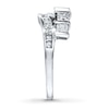Thumbnail Image 2 of Previously Owned Diamond Enhancer Ring 1 carat tw Princess-cut 14K White Gold