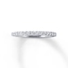 Thumbnail Image 0 of Previously Owned Wedding Band 1/4 ct tw Round-cut Diamonds 14K White Gold