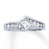 Thumbnail Image 1 of Previously Owned Engagement Ring 1 cttw Diamonds 14K White Gold