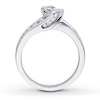 Thumbnail Image 2 of Previously Owned Engagement Ring 1 cttw Diamonds 14K White Gold