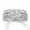 Thumbnail Image 1 of Previously Owned Ring 2-5/8 ct tw Diamonds 14K White Gold
