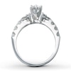 Thumbnail Image 2 of Previously Owned Diamond Engagement Ring 1 ct tw Round-cut 14K White Gold