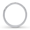 Thumbnail Image 2 of Previously Owned Diamond Men's Ring 1/6 ct tw 14K White Gold Size 10