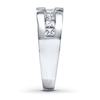 Thumbnail Image 3 of Previously Owned Men's Diamond Band 1-1/2 ct tw Square-cut 14K White Gold