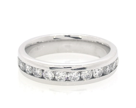 Previously Owned Diamond Ring 1/2 ct tw 14K White Gold Size 7