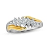 Thumbnail Image 0 of Previously Owned Diamond Band 3/4 ct tw Marquise/Baguette-Cut 14K Two-Tone Gold