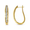 Thumbnail Image 0 of Previously Owned Diamond Hoop Earrings 1 ct tw 14K Yellow Gold