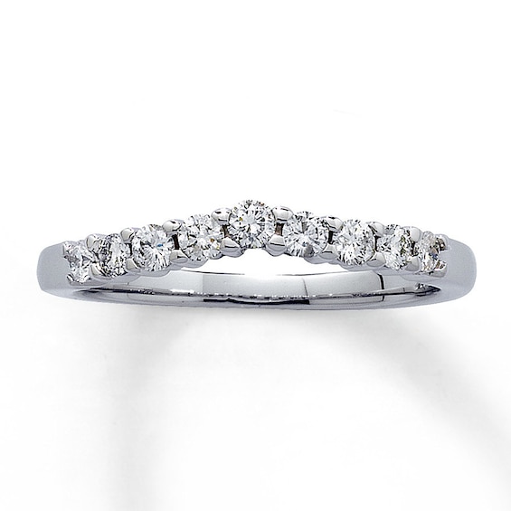 Previously Owned Diamond Wedding Band 1/3 ct tw 14K White Gold