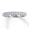 Thumbnail Image 0 of Previously Owned Diamond Anniversray Ring 1/2 ct tw 14K White Gold