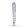 Previously Owned Diamond Anniversray Ring 1/2 ct tw 14K White Gold