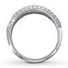 Previously Owned Diamond Anniversary Ring 1 ct tw Round-cut  14K White Gold