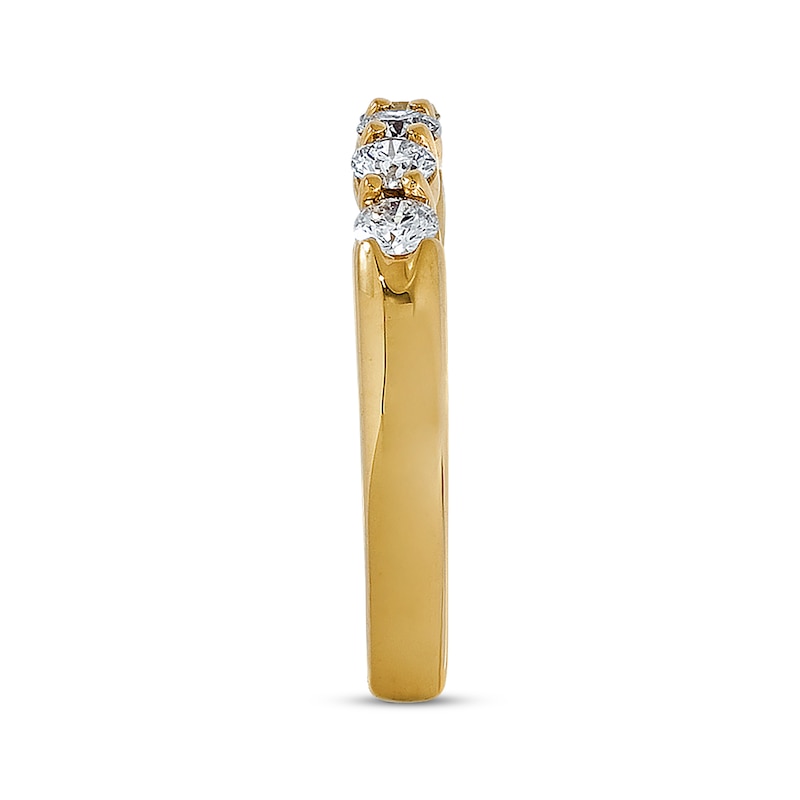 Previously Owned Diamond Anniversary Band 1/2 ct tw Round-cut 18K Yellow Gold