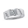 Thumbnail Image 1 of Previously Owned Men's Diamond Wedding Band 1/3 ct tw Round-cut 14K White Gold