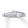 Thumbnail Image 1 of Previously Owned Ring 1/5 ct tw Diamonds 10K White Gold