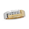 Thumbnail Image 0 of Previously Owned Men's Diamond Band 1/3 ct tw 14K Two-Tone Gold