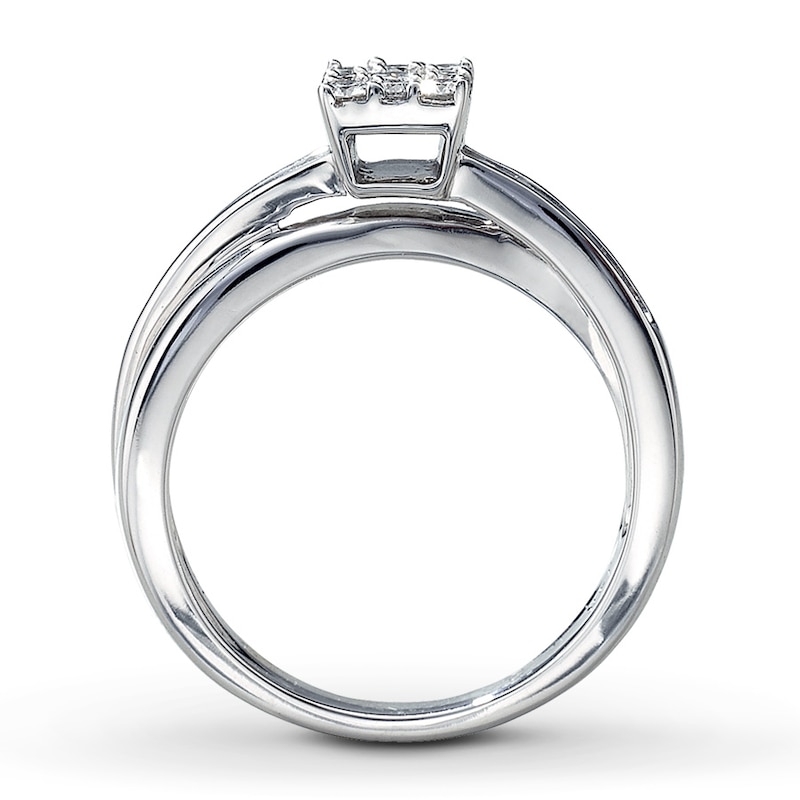 Main Image 2 of Previously Owned Ring 1/2 ct tw Diamonds 14K White Gold