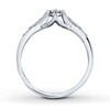 Thumbnail Image 1 of Previously Owned Ring 1/20 ct tw Diamonds 10K White Gold