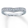 Thumbnail Image 1 of Previously Owned Diamond Wedding Band 1/4 ct tw Round-cut 14K White Gold