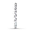 Previously Owned Diamond Wedding Band 1/10 ct tw Round-cut 14K White Gold