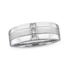 Thumbnail Image 0 of Previously Owned Men's Diamond Ring 1/3 ct tw Square-cut 14K White Gold