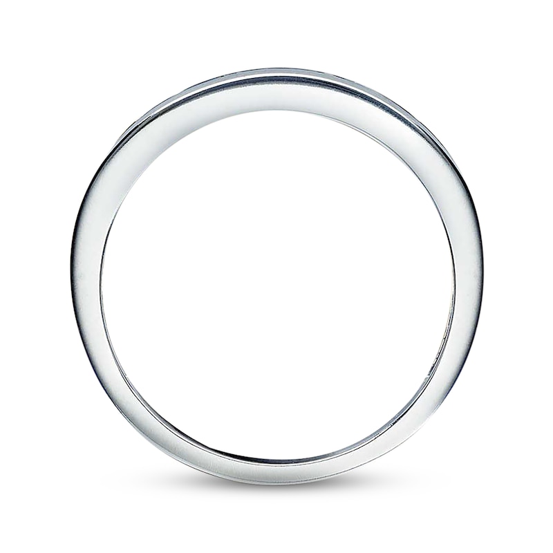 Previously Owned Diamond Anniversary Band 1/10 ct tw Round-cut 10K White Gold