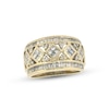 Thumbnail Image 0 of Previously Owned Diamond Ring 1 ct tw Princess, Baguette & Round-cut 14K Yellow Gold