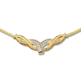 Previously Owned Necklace 5/8 ct tw Diamond 14K Yellow Gold