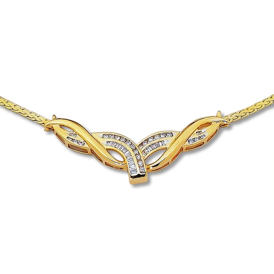 Previously Owned Necklace 5/8 ct tw Diamond 14K Yellow Gold