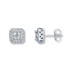 Thumbnail Image 0 of Previously Owned Diamond Earring 3/8 ct tw 14K White Gold