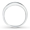 Thumbnail Image 2 of Previously Owned Men's Square-Cut Diamond Band 1 ct tw 14K White Gold