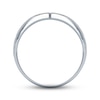 Thumbnail Image 1 of Previously Owned Men's Diamond Ring 1/4 cttw 14K White Gold