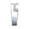Thumbnail Image 2 of Previously Owned Men's Diamond Ring 1/4 cttw 14K White Gold