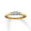 Previously Owned Round-Cut Diamond Ring 1/4 ct tw 14K Yellow Gold